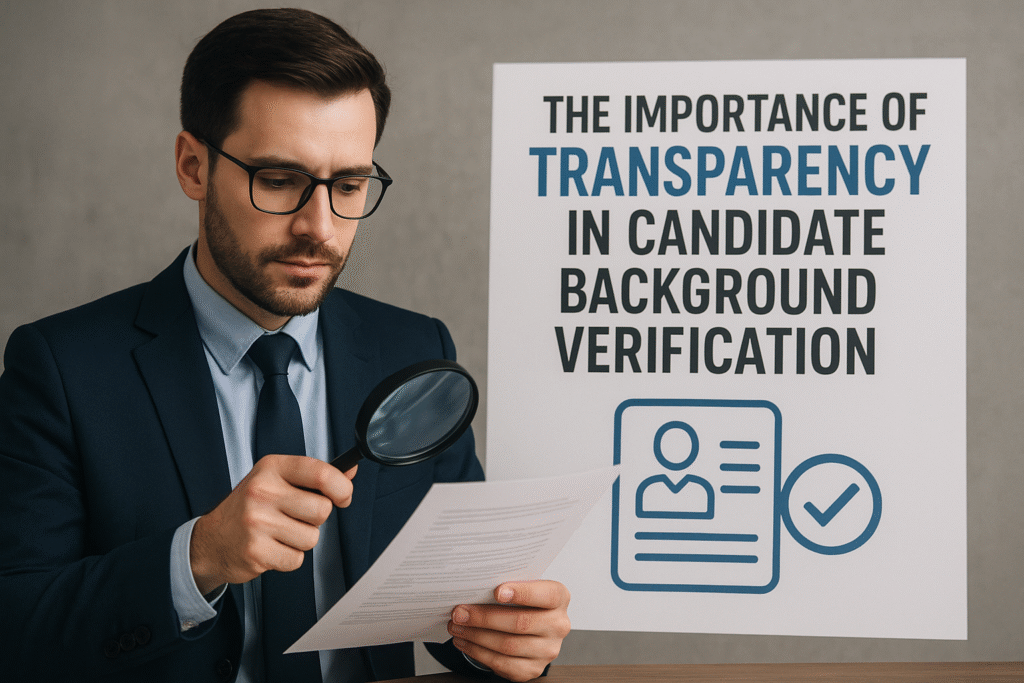 The Importance of Transparency in Candidate Verification: Risks and ...